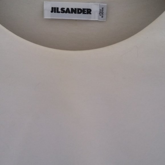 Sophisticated JIL SANDER light grey top - Picture 4 of 5